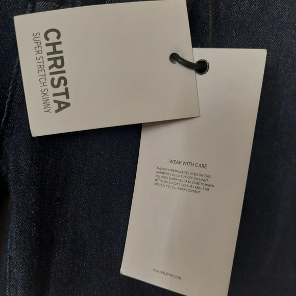 NEW HUDSON KIDS GIRLS CHRISTA SUPER STRETCH SKINNY JEANS - Picture 9 of 10